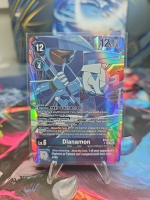 Bandai Digimon Card Game Dianamon BT25-028 SR Foil Full Art Mega 12000DP