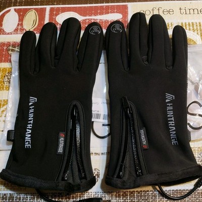 Hlintrange Winter Gloves Unisex Touch Screen Glove  Windproof Waterproof Sz: M 