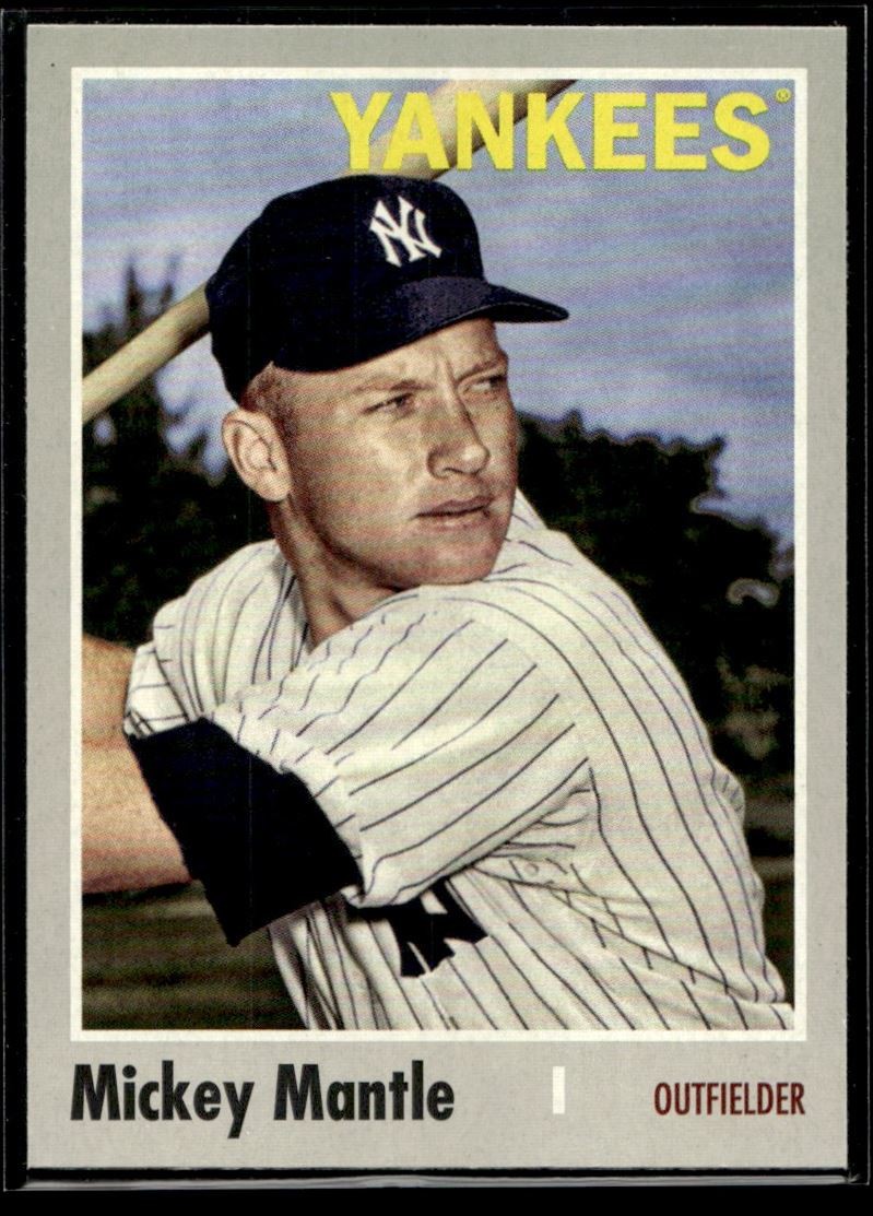 Mickey Mantle #119 Baseball Cards 2024 Topps Archives trading card — raw and PSA graded price guide