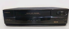 brokSonic VCR with Auto Head Cleaner & Quick Start (NO Remote) WORKS GREAT!