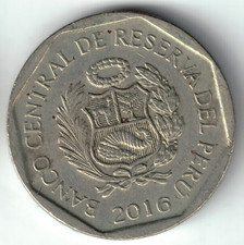 Perú - 2016L - 1 Sol - Banco Central de Reserva del Perú - #21856