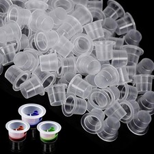 Yuelong 1000 Tattoo Ink Caps Cups Disposable Pigment Cups 16MM Large Tattoo