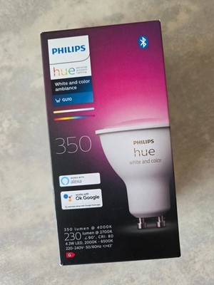 Philips Hue White & Color Ambiance GU10 LED Spot 1er Pack (350 lm)