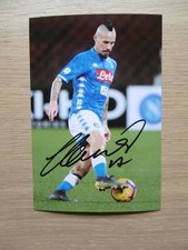 Marek Hamsik "Napoli" autograph signed 10x15 cm picture