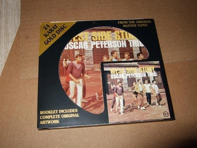 OSCAR PETERSON TRIO : WEST SIDE STORY 24KT GOLD CD BOX 1994 DCC GZS 1068 USA - Bild 1 von 3