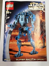 LEGO Star Wars: Super Battle Droid (8012) w/ Instructions NO BOX with Pencil set