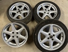 *RARE* Borbet Type C 4x16 Alloy Wheels Rims