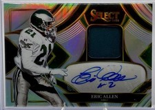 2025 Panini Select Signature Memorabilia Prizm Eric Allen #SME-EAN /249