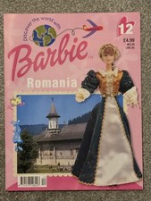 Vintage Barbie ‘Discover The World’ Collectible Magazine & Outfit #12 Romania  