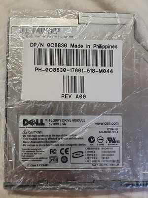 Dell 3.5  Floppy Disk Drive Module 5V 0.5A 7T761-A01 NEW IN BAG