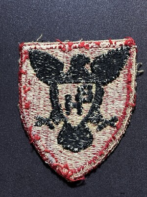 Vintage WW2 US Army 86th Infantry Division Blackhawk Division SSI