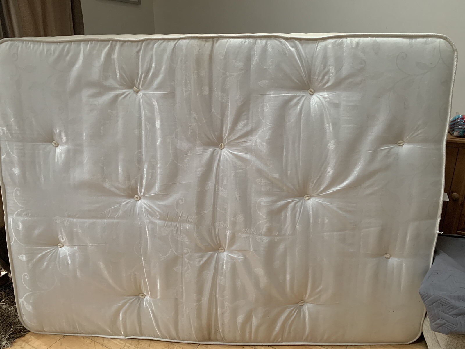 double bed and mattress wood used eBay