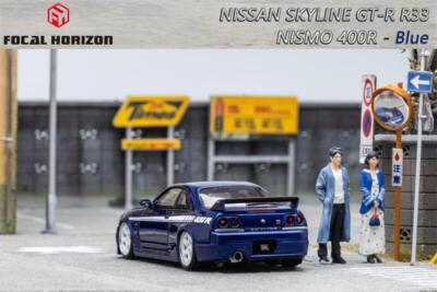 Focal Horizon FH 1:64 Skyline R33 GT-R Nismo 400R Dark Blue