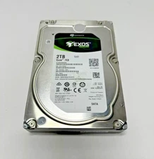 Seagate 2TB SATA ST2000NM0055 Exos 7E8 3.5" Enterprise HD 7.2K RPM 6Gbps 128MB