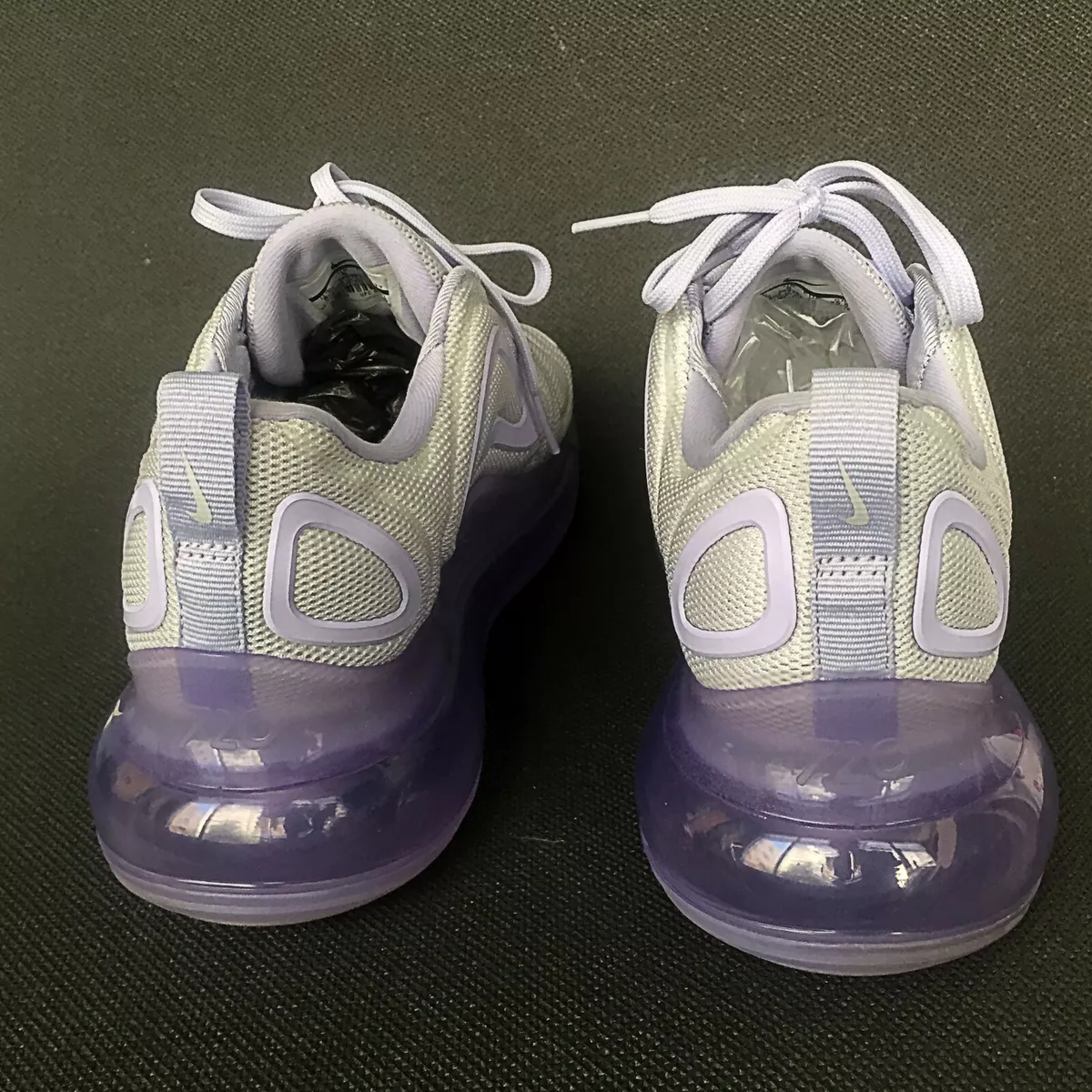 Nike Air Max 720 Pure Platinum Oxygen Purple AR9293-009 Women's Sz 8.5