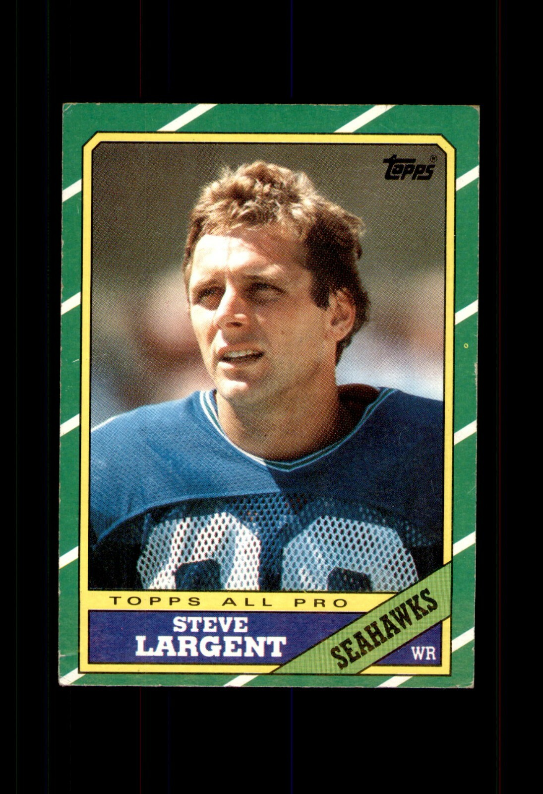 1986 TOPPS FOOTBALL CARD SEATTLE SEAHAWKS #203 STEVE LARGENT