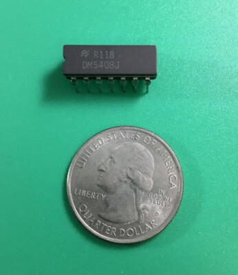 DM5408J NATIONAL IC MICROCIRCUIT,DIGITAL 14PIN, CDIP