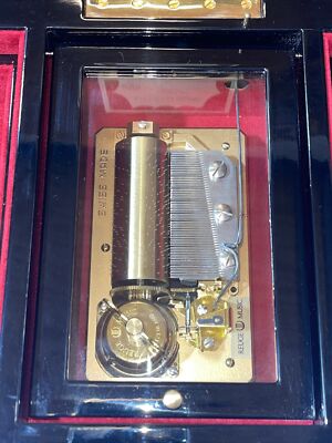 Vintage Reuge Music Sainte-Croix Switzerland Canon Pachelbel Music