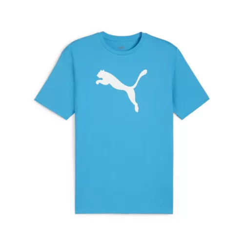 Puma Herren teamRISE Logo T-shirt kurzarm Sport Trainings Logo Oberteil 