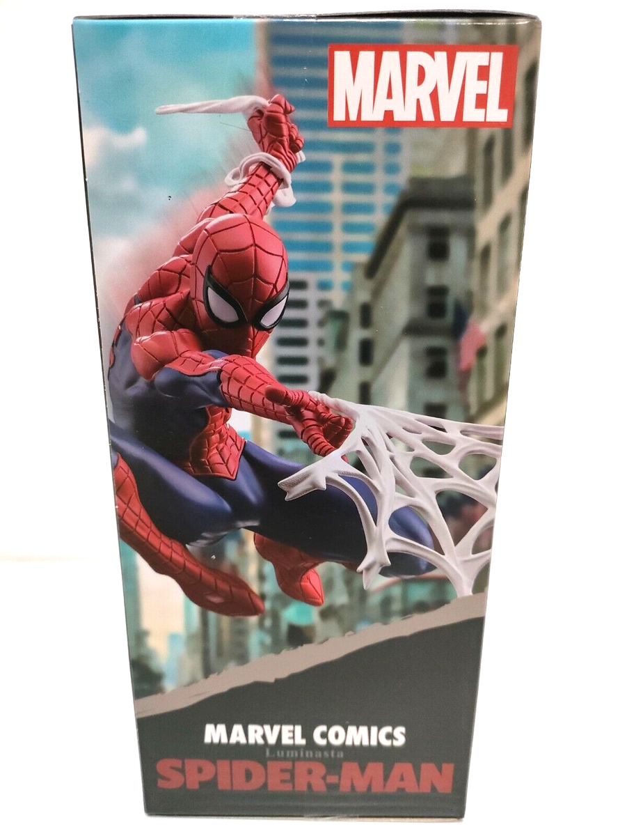 Marvel Comics Luminasta Spider-man Figure SEGA Prize 2023 Red Toy