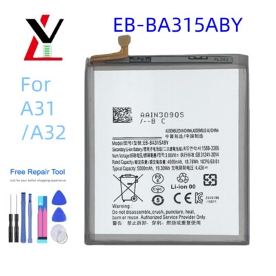 Tools+ Replacement Battery For Samsung Galaxy A31/A32 Phone Battery EB-BA315ABY