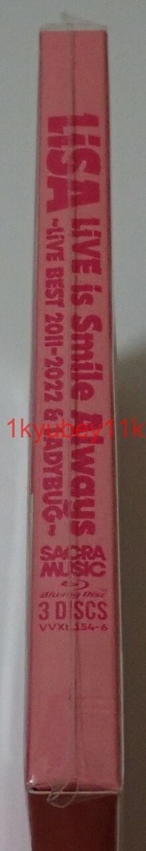 New LiSA LiVE is Smile Always LiVE BEST 2011-2022 & LADY BUG