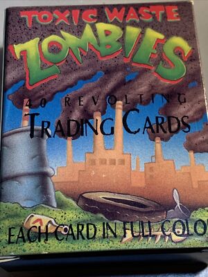 TOXIC WASTE ZOMBIES TRADING CARD SET - RARE! | eBay