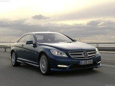 Cars mercedes benz cl Desk Mat Stitched