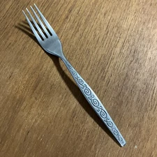 Gorham SPANISH SCROLL Dinner Fork 7 1/2" Stainless Flatware Silverware