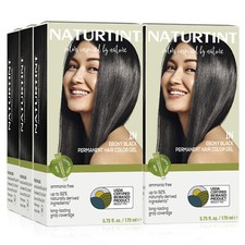 Naturtint Permanent Hair Color - 1N Ebony Black 5.07 Oz Pack of 6 