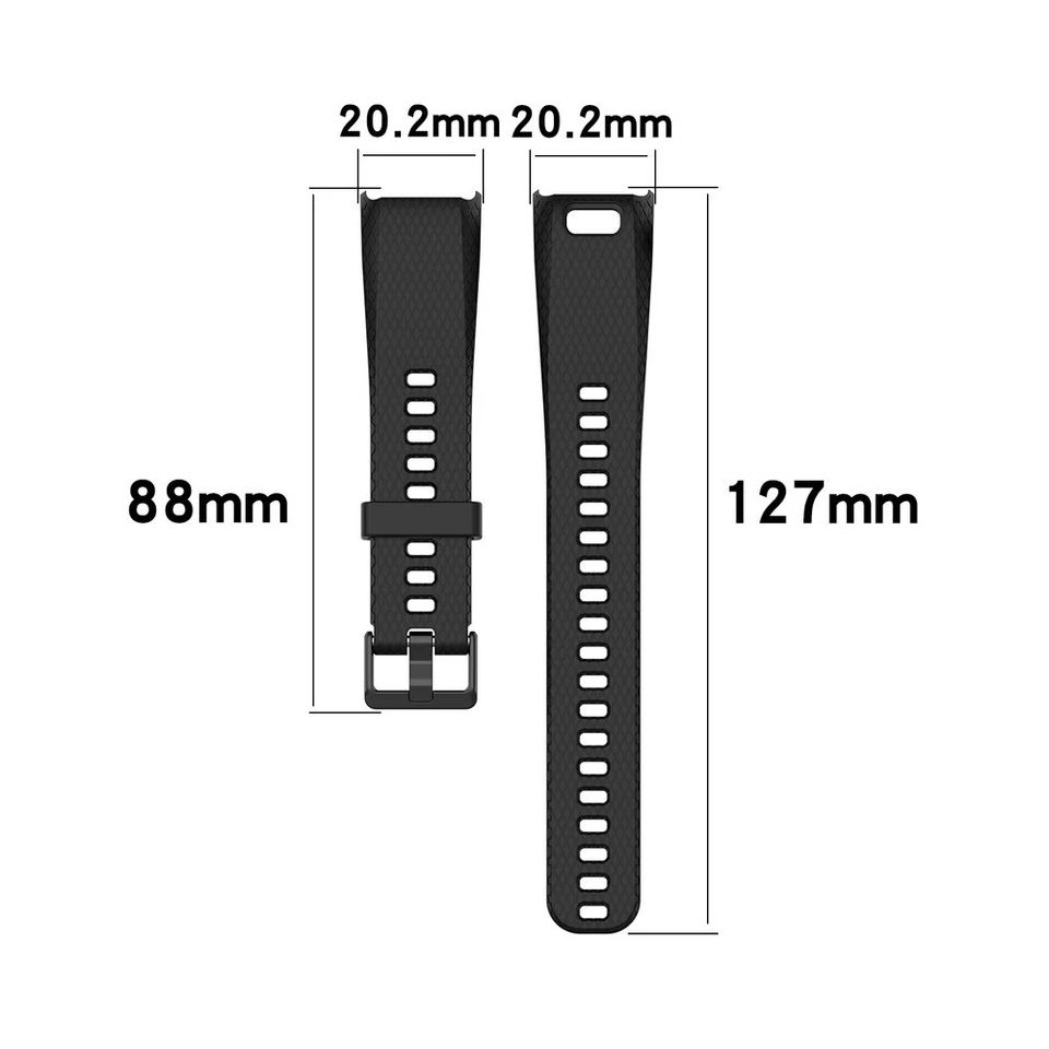 Silikon Armband Für Garmin Vivosmart HR Sport Fitness Tracker Ersatz Armband - Bild 2 von 4
