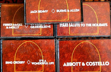 Bing Crosby Abbott Costello Fibber McGee Jack Benny  Burns Allen Cassettes