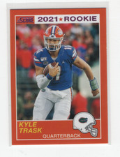 2021 Panini Chronicles Draft Picks Score Pink Kyle Trask #65 Buccaneers