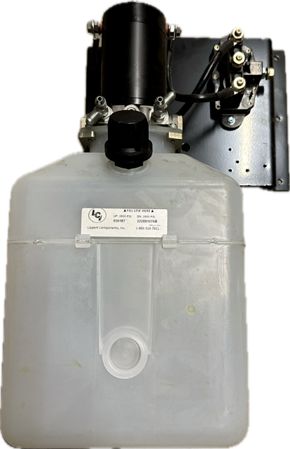 LCI 650187 Vertical Pump Assembly for Lippert Components Hydraulic Level System