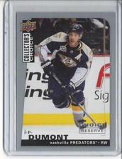 J.P. Dumont, 2008-09 Collector's Choice Reserve Silver Hockey Card  #68 (A)