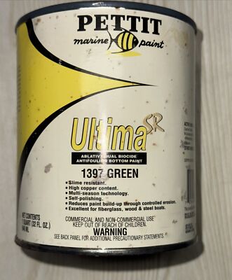 Pettit Paint  Ultima SR 60  Green  1397  Quart