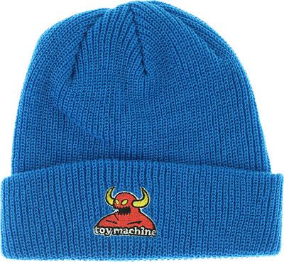 TOY MACHINE MONSTER BEANIE BLUE | eBay