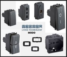 SERIE FRUTTI MASTER MODO presa interruttore deviatore  supporti schuko