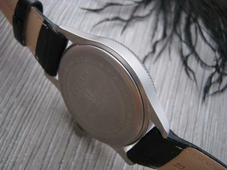 RELOJ AVIATOR SHTURMANSKIE reloj vintage caja es acero reloj soviético para hombre Foto 4 de 4