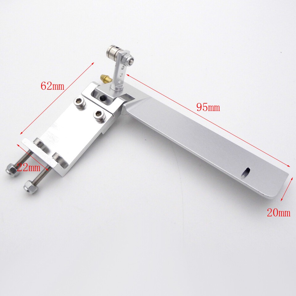 4mm Drive Shaft 95mm Water Pickup Steering Rudder 35mm
