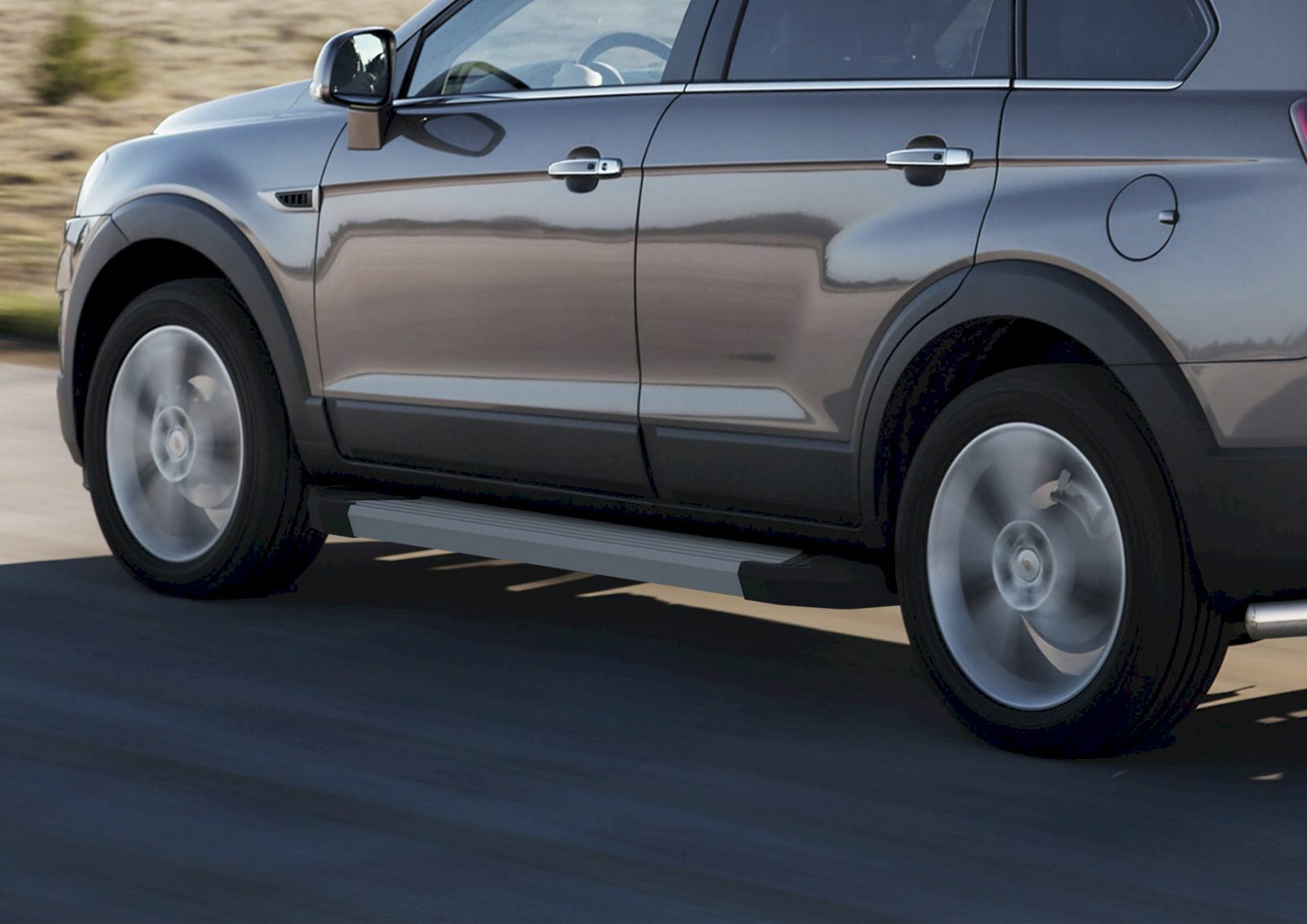 Marche pieds Chevrolet Captiva RIVAL en aluminium haut de gamme robuste