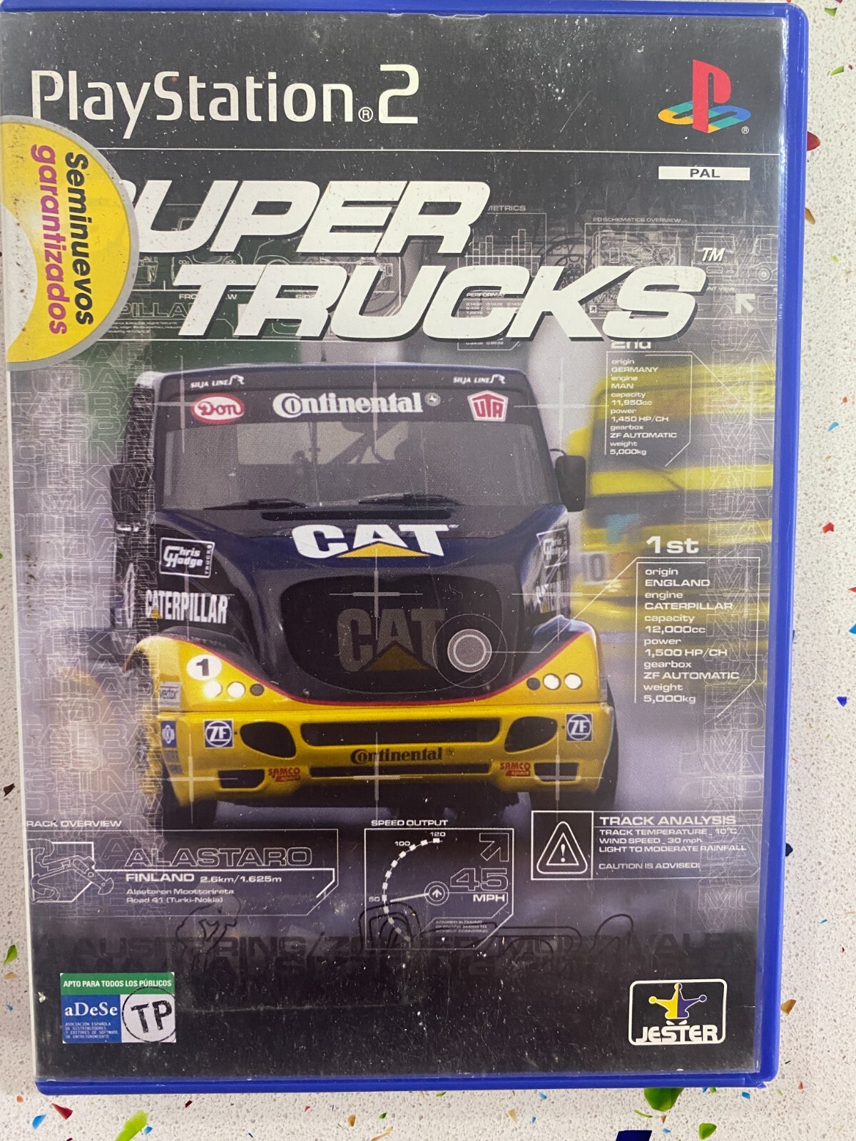 Super Trucks PS2 Sony Courses De Camions AM