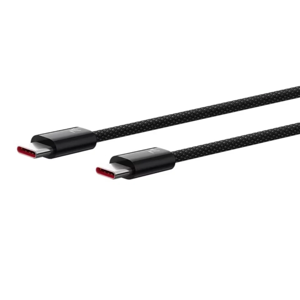 Cable de datos de carga rápida trenzado 7A original HUAWEI 140W USB-C a USB-C - 1,8 M Foto 2 de 4