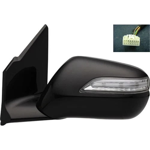 Power Mirror Fits 2010-2013 Acura MDX Driver Side Manual Fold With Signal Light
