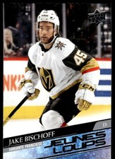 2020-21 Upper Deck Young Guns JEUNES LOUPS Jake Bischoff Rookie Vegas Golden