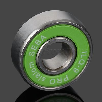 Outdoor Inline Skate Wheels 76mm / 80mm 89A Green HILO SET - Foto 8