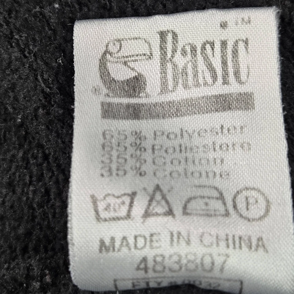 Sudadera DE COLECCIÓN Juventus Kappa XL Negra Logo Bordado Fútbol Años 90 LEER Foto 3 de 4