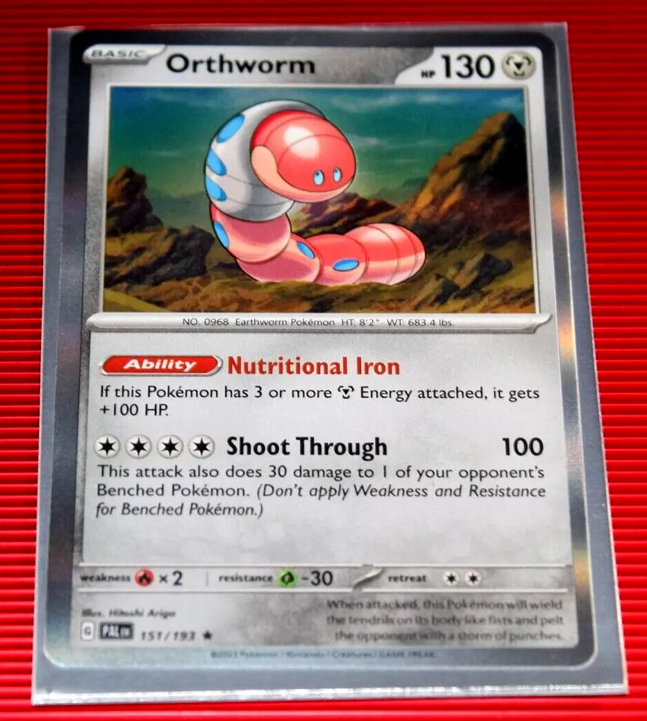 Orthworm (151/193), Busca de Cards