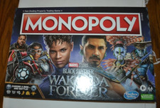 MONOPOLY 2022 BLACK PANTHER WAKANDA FOREVER FACTORY SEALED  