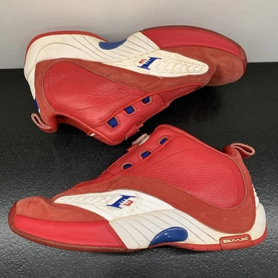 Answer IV 4 Iverson Shoes Phila Red Pack Mens 10.5 Basketball 2013 V53152 Reebok - Photo 1/4